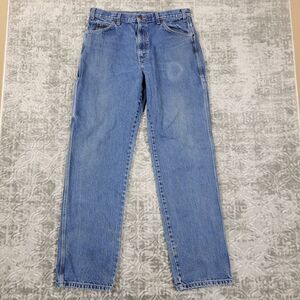 Dickies Carpenter Jeans Mens 34x34 Blue Relaxed Fit Denim Skater Grunge